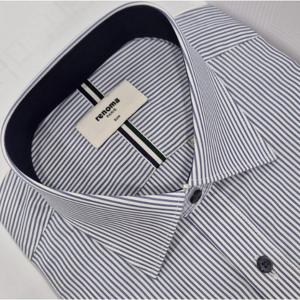 [레노마셔츠]슬림핏/긴소매/면100/트리플 핀 스트라이프 셔츠 RN