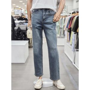 [지프]남녀공용 캣 브러쉬 워싱 와이드 데님팬츠(JQ3DPU535)_DG