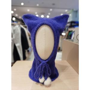 [파리게이츠] 25FW겨울 여성 스마일 와펜 포인트 바라클라바 (521E4AC386PP)