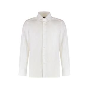 에르메네질도제냐 긴팔 셔츠 9MS0BACT1031 005 WHITE