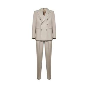 25 FW 라르디니 피크드 라펠 더블 브레스티드 수트 AA5910ECN65402210 TP443857868