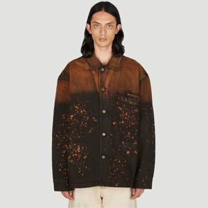 게스 스플래터 데님 초어 재킷 M3GU98D50O0 JTMU