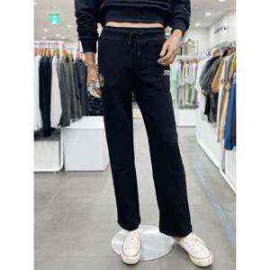 [지프]남녀공용 와펜 일자 트레이닝팬츠(JQ4TSU934_BK)_DG