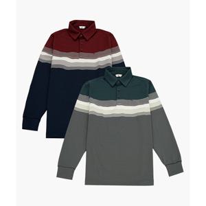 [피에르가르뎅]베이직 스트라이프 티셔츠 PPTS3404