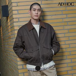 [애드호크]애드호크 남성 칼라 배색 아웃포켓 점퍼 HAAUJ17_CA