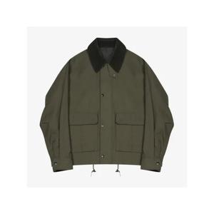 [파렌하이트]24FW 코듀로이 카라 배색 점퍼 FJMAH6302_IC