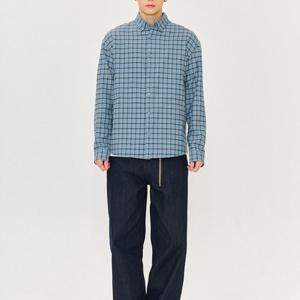 [체이스컬트]남성 플란넬 버튼 다운 체크 셔츠EFRK5423C0D_JJ