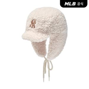 [MLB공식] 25FW 데일리 퍼 이어플랩 캡 NY (Cream) 3AWMB0256-50CRS