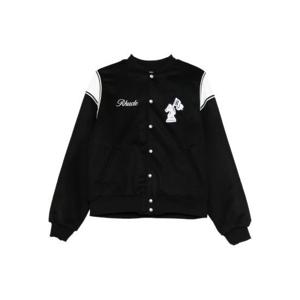 루드 봄버 자켓 RHFW25JA01841 3186 BLACK WHITE