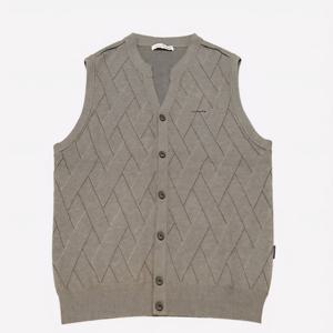 [크로커다일남성]앞판자카드패턴오픈베스트 CDAAKV330284_IC