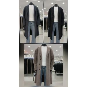 [앤드지]25F/W오버핏캐시미어 핸드메이드코트3종HZF4CG1201_GN