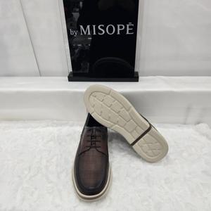 [미소페]By미소페 남성 심플 보트화 122HT437YZ009 DBROWN 4 JJ