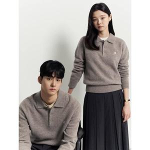 [빈폴멘] 푸즈예티 칼라넥 니트  베이지 (BC5X51C60A)