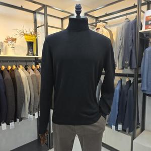 [세정 트레몰로] 남성 폴라 롱터틀넥 울혼방 니트 TRNBF5W32924106