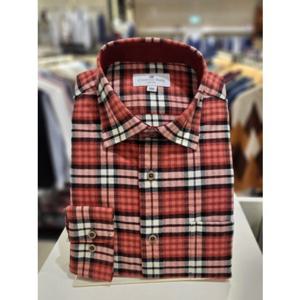 [카운테스마라] 일반핏 면100 기모체크 긴팔남방 (CDCY4C2307R0)