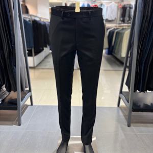 [레노마 옴므]F/W 가을,겨울 블랙 울 100% 정장 팬츠 QKNSP08_BP