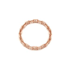 [티르리르] 스플릿 실버핑크 체인반지 TRSSVP13497M