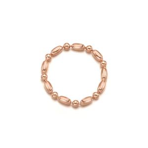 [티르리르] 페블 실버핑크 체인반지 TRSSVP13498M