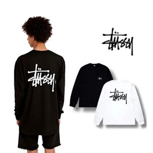스투시 베이직 로고 프린트 롱슬리브 긴팔 티셔츠 1995000