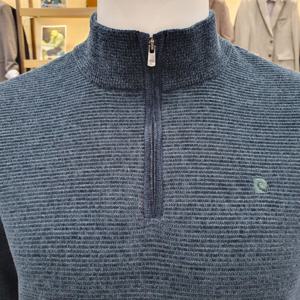 [피에르가르뎅]가을겨울신상 셔닐 반집업 융본딩POKR4902455_SH