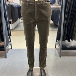 [레노마 옴므]F/W 가을,겨울 카키 골덴 면스판 팬츠 QLMBP62_BP