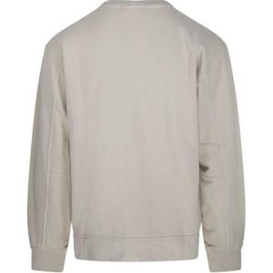 스톤아일랜드  스톤 남성 로고 자수 크루넥 맨투맨(연베이지) 811566720 V0097