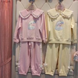 로엠걸즈 DP01 융기모세트하의조거팬츠 RGSM25T5C, RGSM25T6C