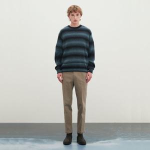 [인디안][광복점]중년 남성 그라데이션 라운드 니트 MUOBR4W922156GL