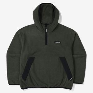 [휠라(프리미엄)]플리스 반집업 후드티 FS2POF4132XDOV