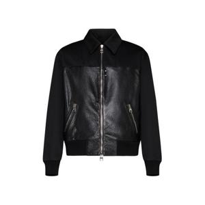 알렉산더 맥퀸 가죽 자켓 751991Q5HXS 1000 BLACK