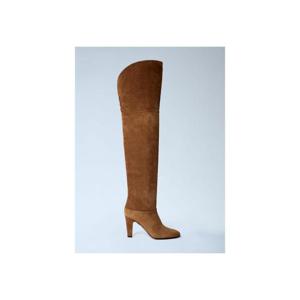 25 FW 끌로에 여성 이브 사이 하이 부츠  chl0262000brn