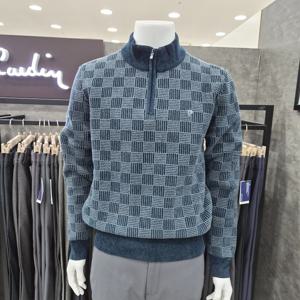 [피에르가르뎅]반집업 스웨터PKR4903-44