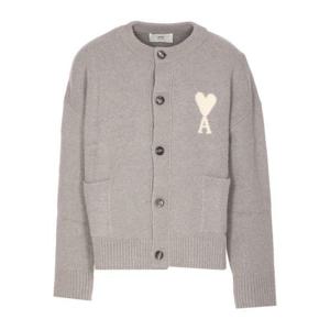 아미 가디건 UKC366 KN0135 058 GREY