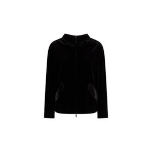 엠포리오 아르마니 지퍼업 벨벳 후드 티셔츠 EW001365AF13341 UC001 TP953207053