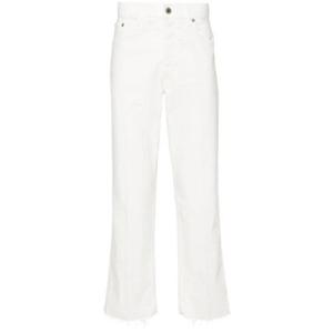 랑방 스트레이트 팬츠 RMTR0119D076P24 OPTICWHITE