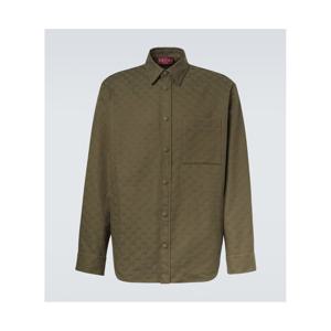 구찌 GG 캔버스 코튼 블렌드 셔츠 P01051024