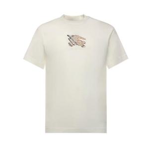 버버리 반팔 티셔츠 8116170 B7078 CHALK