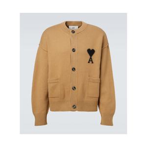 Ami Paris Ami de Cur 버진 울 카디건 P01069432