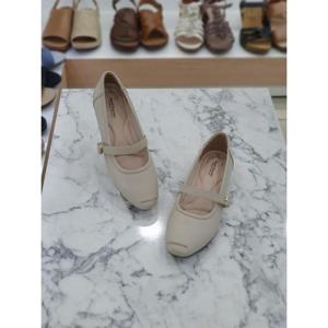 허시파피 세이브존05 여성2Cm굽양가죽메리제인단화 CXSEEOP406