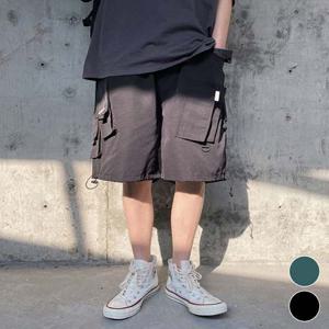 남자 반바지 통넓은 와이드 하프 카고팬츠 남성바지