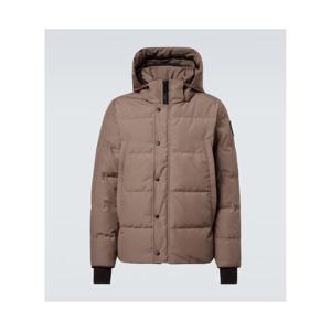 캐나다구스 Black Label Wyndham 후드 다운 재킷 P01067116