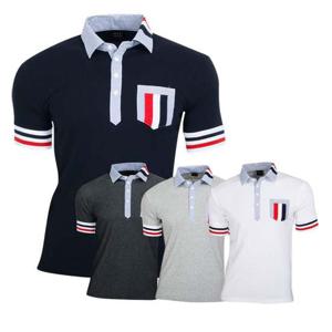 엣지애 MCTHT5009S9 남성 톨카라 반팔 티셔츠