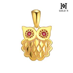 골드앤 순금 24K 그랜드 부엉이 팬던트_3.75g
