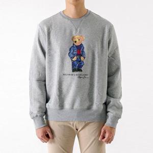 폴로 랄프로렌 853308 청청 테디베어 플리스 맨투맨 그레이