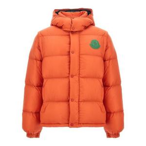 25 FW 몽클레어 Cyclone 사이클론 2 in 1 패디드 자켓 오렌지 J20911A00022596RD