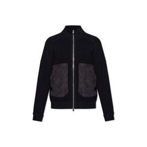 25 FW 몽클레어 집업 롱슬리브 가디건 네이비 J10919B00019M1611