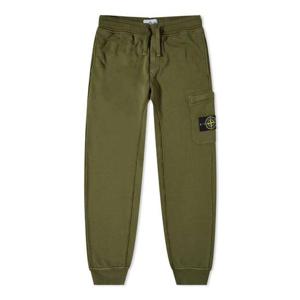 스톤아일랜드 22SS 761564551 V0058 와펜패치 카키 남성 팬츠