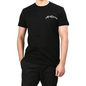 21SS 알렉산더맥퀸 자수 로고 반팔 티셔츠 624180 QQX01 1000