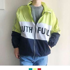 레트로 남성 바람막이 윈드브레이커