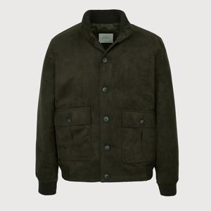 [트레몰로] 스웨이드 블루종 점퍼 TRHCL5F8461